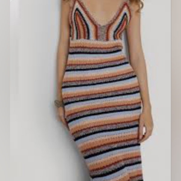 Sam Edelman Alanis Crochet Dress Size S - Picture 2 of 12